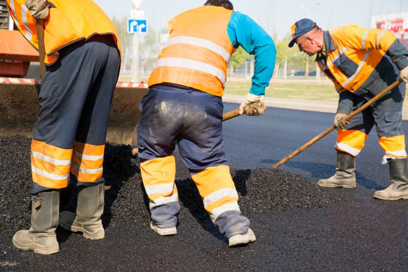 Local Asphalt Paving pros at work